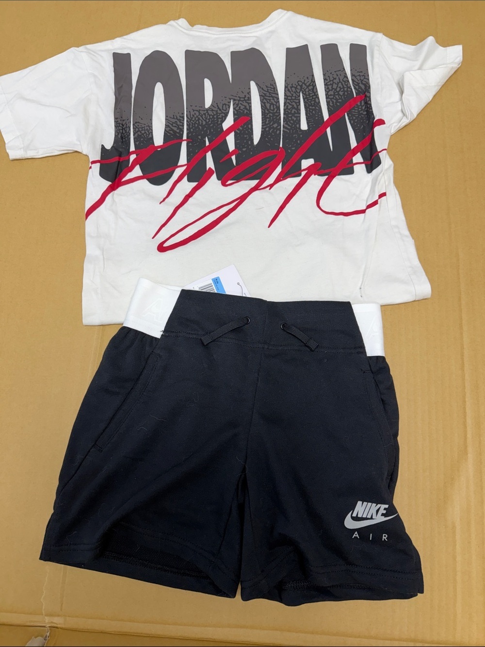 Nike Air Black Kids Athletic Shorts